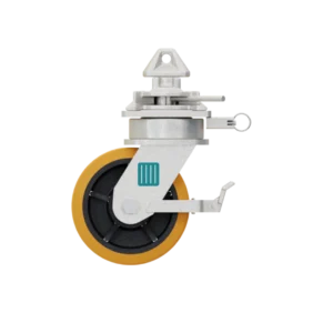 Roues 3t avec twistlock avec frein